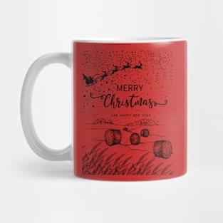 Country merry Christmas Mug